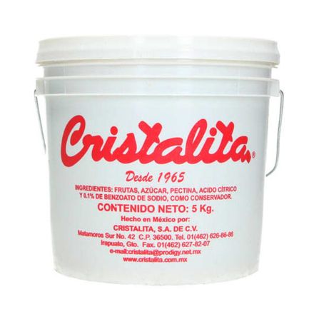 Mostrar detalles de Mermelada Chabacano Cristalita 5 Kg Imagen de Mermelada Chabacano Cristalita 5 Kg