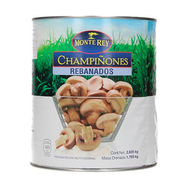ChampiñonRebanadoMonteRey