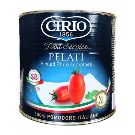 Tomate Entero Pelado Cirio 2.5Kg Tomate Entero Pelado Cirio 2.5Kg