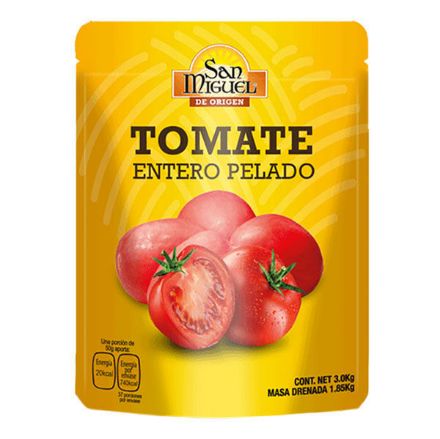 Tomate Entero PeladoSan Miguel Tomate Entero PeladoSan Miguel