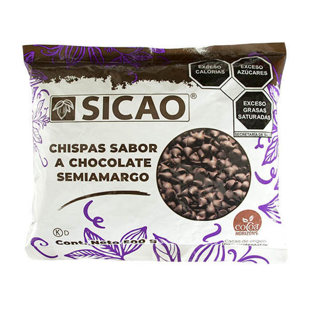 Chispas Chocolate Semiamargo Sicao