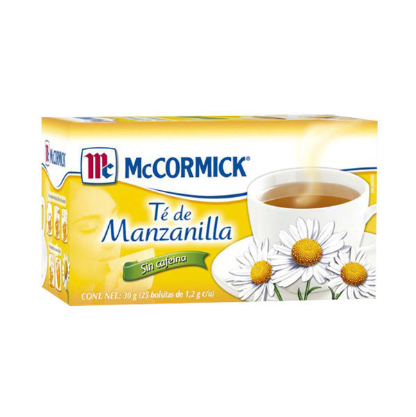 Te Manzanilla McCormick PAQ de 25 sobres