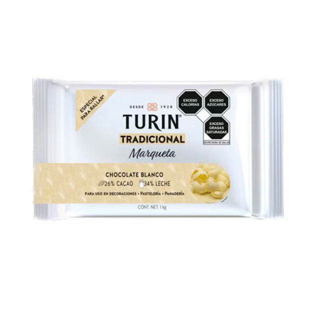 Marqueta Chocolate Blanco Turin