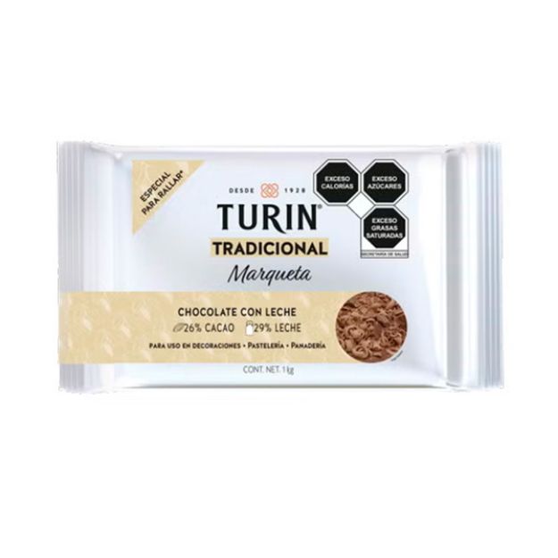 Marqueta Chocolate con leche 1kg
