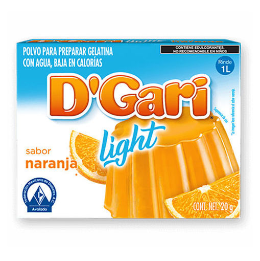 DGari-light de naranja
