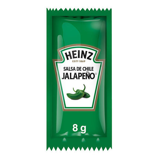 Salsa de Jalapeño Porcion 500/8 Gr. Heinz