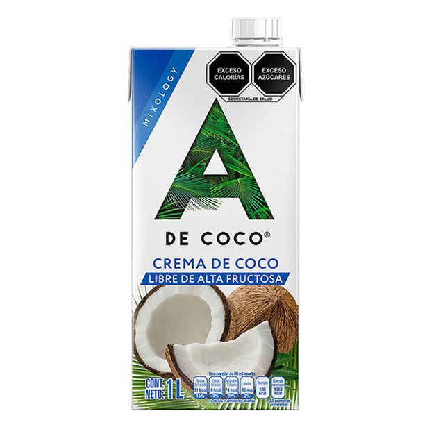 Crema de Coco A de Coco de 1 L