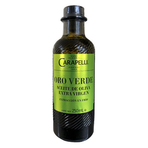 Aceite de oliva Extra Virgen Carapelli Frasco de 250 mL