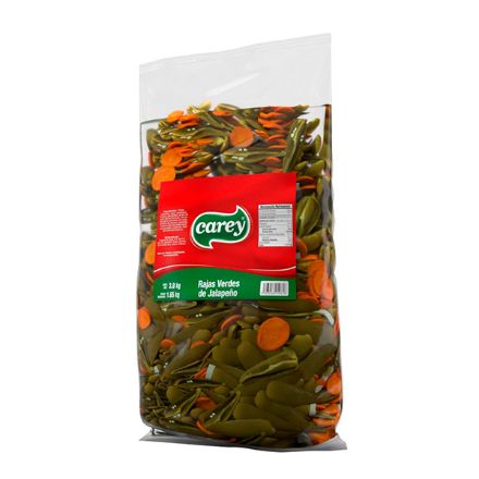 Mostrar detalles de Chiles Rajas Carey 6 Bolsas de 3kg Imagen de Chiles Rajas Carey 6 Bolsas de 3kg
