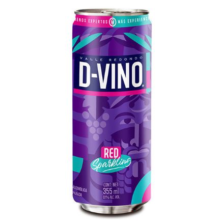 Vino Tinto D-Vino 12 Latas/355 ml Vino Tinto D-Vino 12 Latas/355 ml