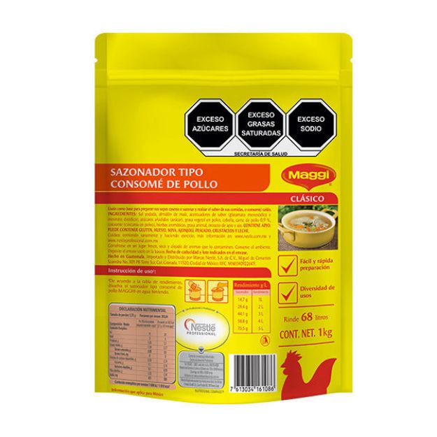 Imagen de Consome de pollo Maggi Bolsa 1 Kg