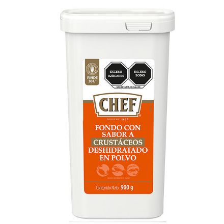 Mostrar detalles de Fondo de Crustaceos en polvo Chef 900 g NESTLE Fumet de Mariscos Imagen de Fondo de Crustaceos en polvo Chef 900 g NESTLE Fumet de Mariscos