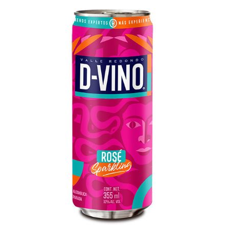 Vino Rosado D-Vino 12 Latas/355 ml Vino Rosado D-Vino 12 Latas/355 ml