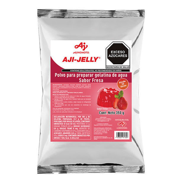 Aji-Jelly® Gelatina sabor Fresa 350g