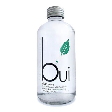 Agua de Manantial BUI infusionada Hierbabuena Agua de Manantial BUI infusionada Hierbabuena