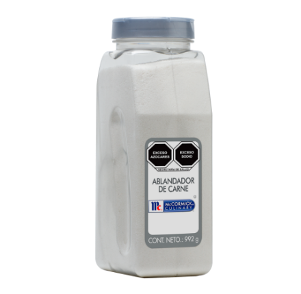 Mostrar detalles de Ablandador de carne McCormick 992 g Imagen de Ablandador de carne McCormick 992 g