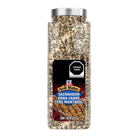 Mostrar detalles de Sazonador tipo Montreal 822 Gr. McCormick Imagen de Sazonador tipo Montreal 822 Gr. McCormick