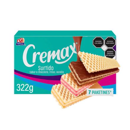 Mostrar detalles de Galletas Cremax de Nieve surtidas 322 g (IEPS INC.) Imagen de Galletas Cremax de Nieve surtidas 322 g (IEPS INC.)