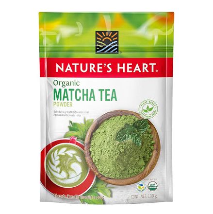 TeMatchaTeaEnPolvoNaturesHeart TeMatchaTeaEnPolvoNaturesHeart