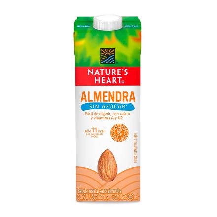 LecheDeAlmendrasNaturesHeart LecheDeAlmendrasNaturesHeart