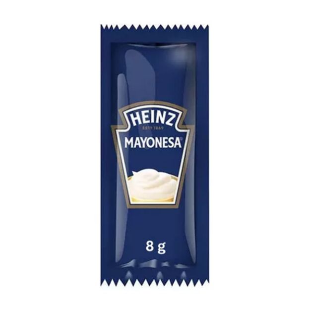 Imagen de Mayonesa Porcion Heinz 500 de 8 g