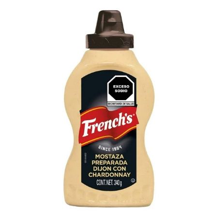 Mostrar detalles de Mostaza Dijon Frenchs 340g Squeeze Imagen de Mostaza Dijon Frenchs 340g Squeeze