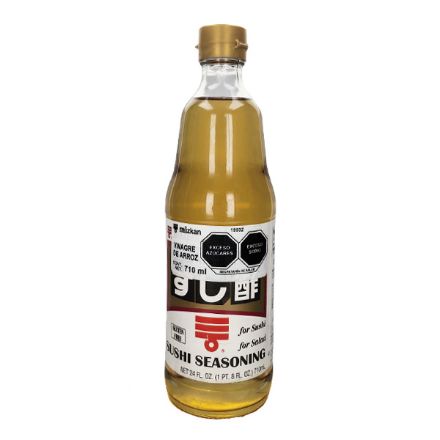 Mostrar detalles de Vinagre de Arroz SUSHI SEASONING 710 ml Mizkan Mirin Imagen de Vinagre de Arroz SUSHI SEASONING 710 ml Mizkan Mirin