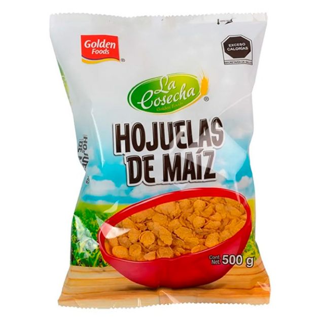 Imagen de Cereal Hojuela de Maiz Golgen 500g (IEPS inc.) tipo Corn Flakes