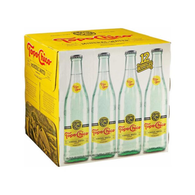 Imagen de Agua Mineral Topo Chico 12/355ml Vidrio