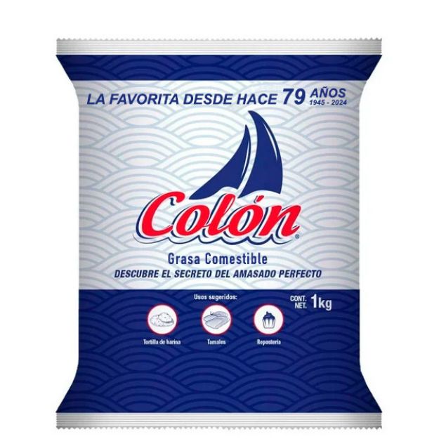 Imagen de Grasa Comestible Colón 1Kg 