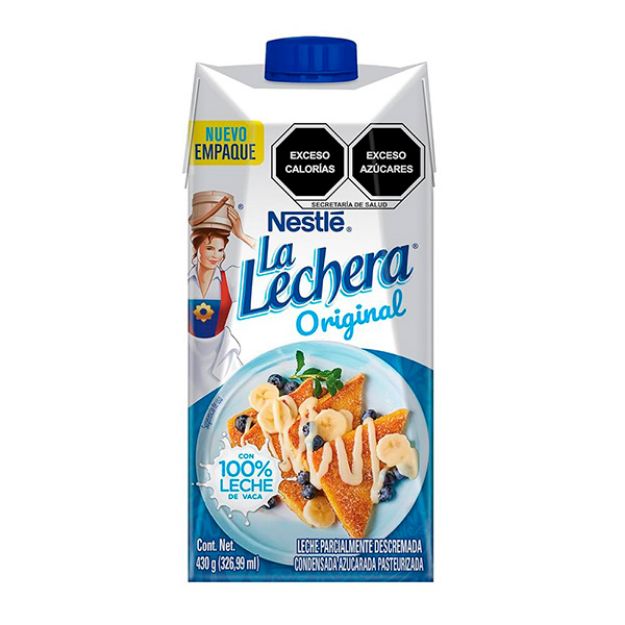 Imagen de Leche Condensada La Lechera Carton 430g