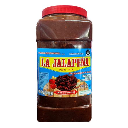 Mostrar detalles de Chiles Chipotles La Jalapeña 3.7 Kg  Imagen de Chiles Chipotles La Jalapeña 3.7 Kg