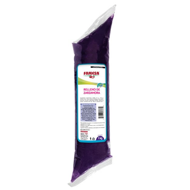 Imagen de Relleno de Zarzamora Horneable Famesa 9 Mangas de 1 kg