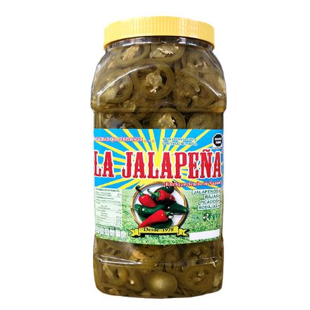 Mostrar detalles de Chiles Nachos La Jalapeña 3.7 Kg Imagen de Chiles Nachos La Jalapeña 3.7 Kg