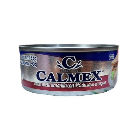 Mostrar detalles de Atun en agua Calmex de 135 g ( aleta amarilla) Imagen de Atun en agua Calmex de 135 g ( aleta amarilla)