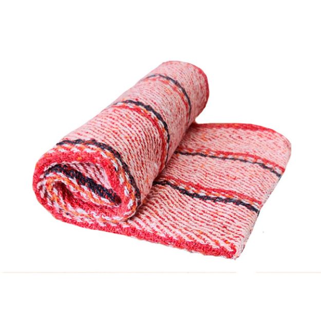 Imagen de Jerga Extra Fina Roja 50*90cm 