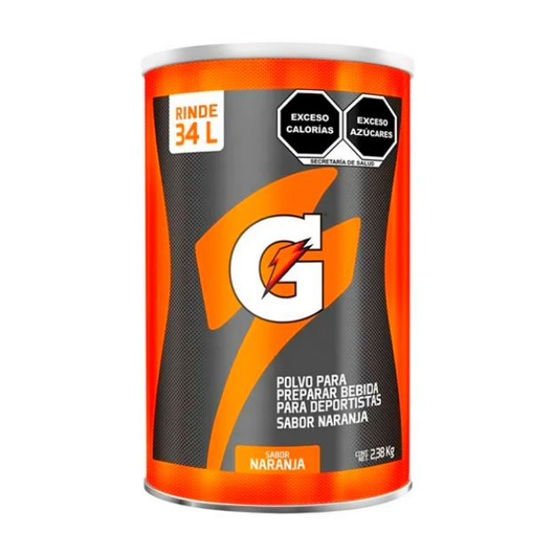 Imagen de Gatorade en Polvo Bote de 2.38 Kg