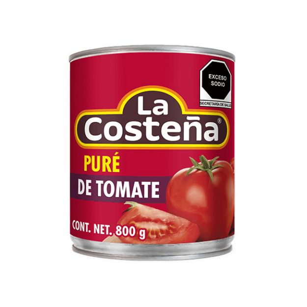 Imagen de REMATE Pure de Tomate La Costeña Lata 800 gr