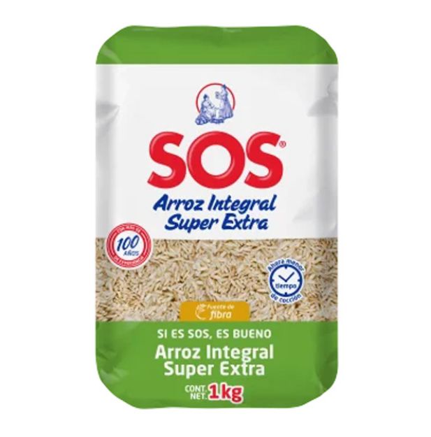 Imagen de Arroz Integral SOS 12/1 Kg