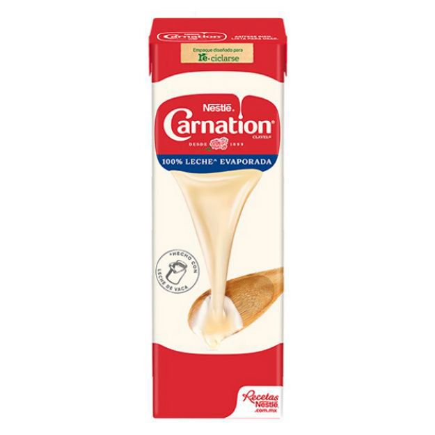 Imagen de Leche Evaporada Clavel 12 de 1 Kg (944.3 ml)