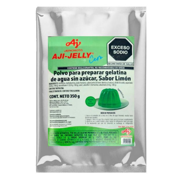 Imagen de Gelatina de Limón Sin Azúcar Aji-Jelly 350 gr