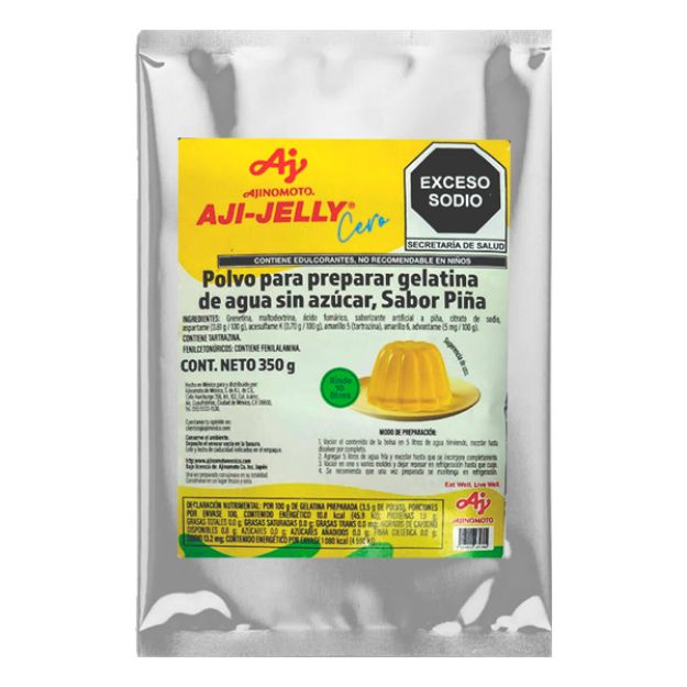 Imagen de Gelatina de Piña Sin Azúcar Aji-Jelly 350 gr
