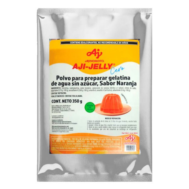Imagen de Gelatina de Naranja Sin Azúcar Aji-Jelly 350 gr