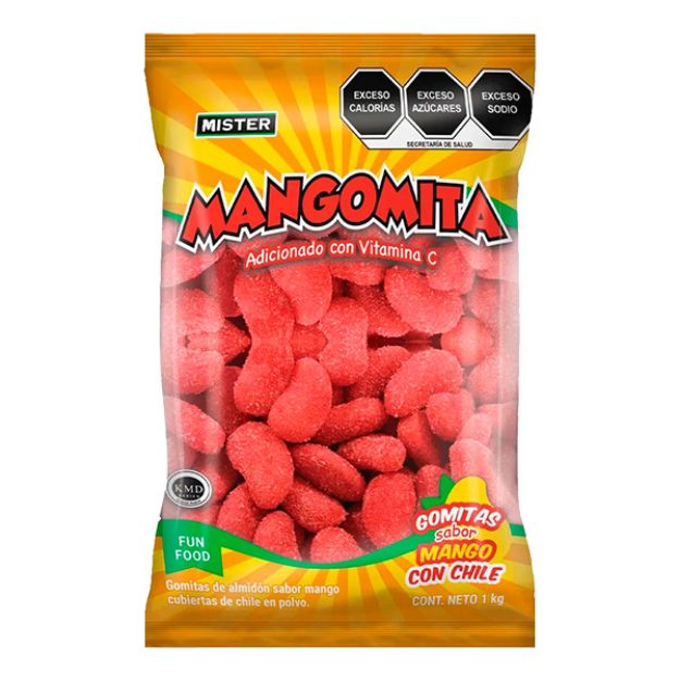 Imagen de Gomita Enchilada Mangomitas Mister 1 Kg (IEPS inc)