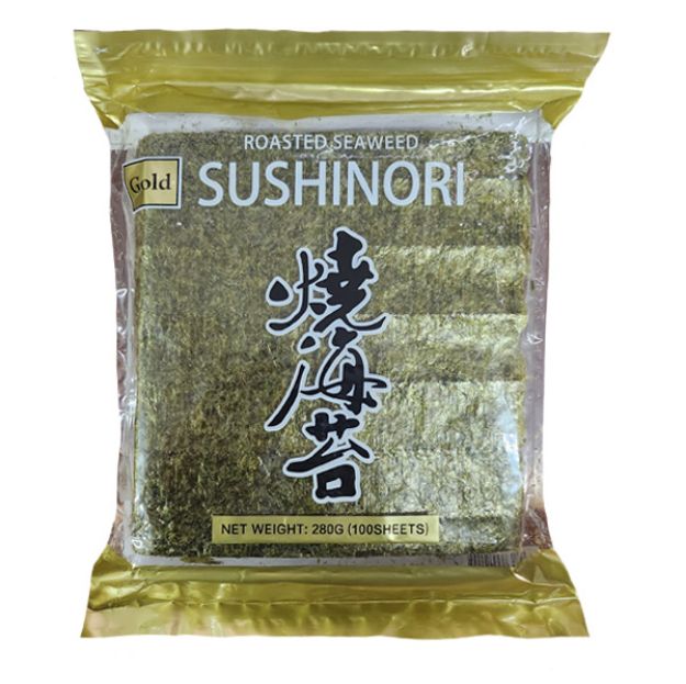 Imagen de Algas marinas para sushi SUSHINORI Bolsa de 100 piezas