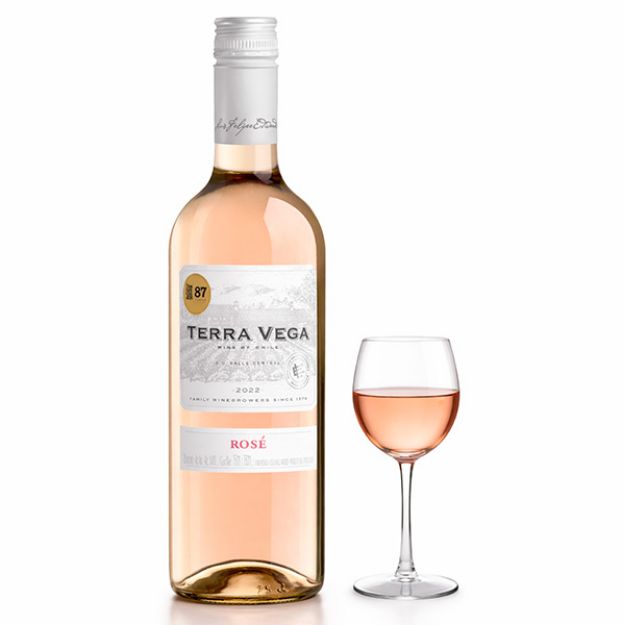 Imagen de Vino Rosado Terra Vega Clasico Rosé 750 ML