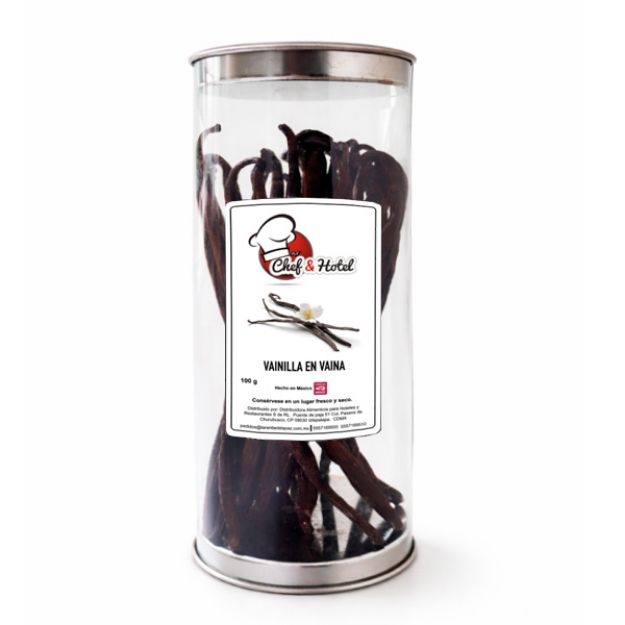 Imagen de Vainilla VAINA 100 Gr. Chef&Hotel (14-16 CM)
