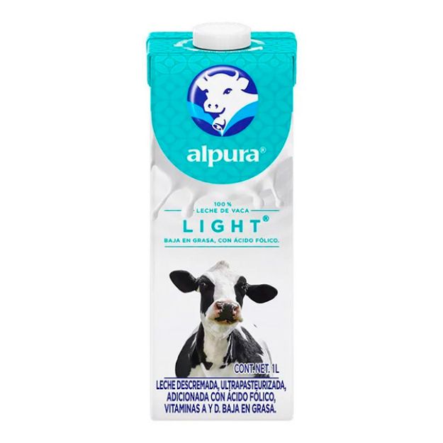 Imagen de Leche  Light Alpura 12 de 1 L