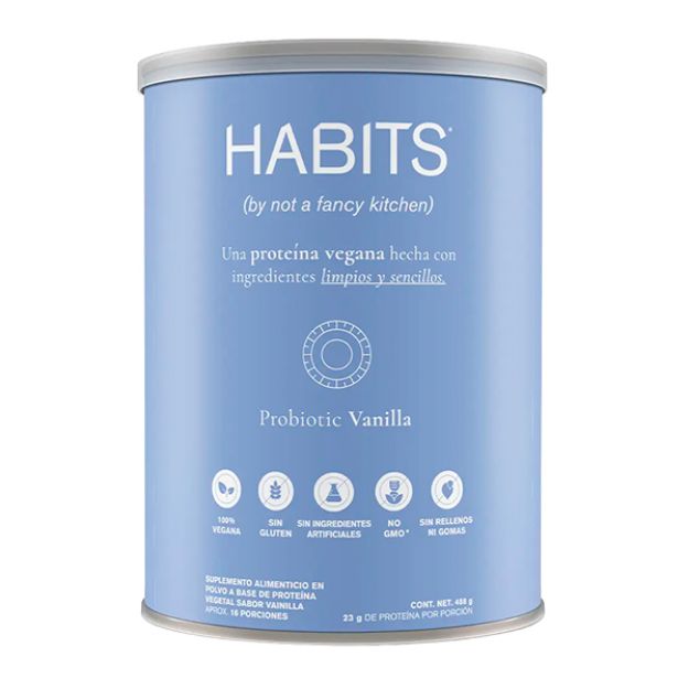 Imagen de Proteína Vegana  Habits Vainilla  488 g