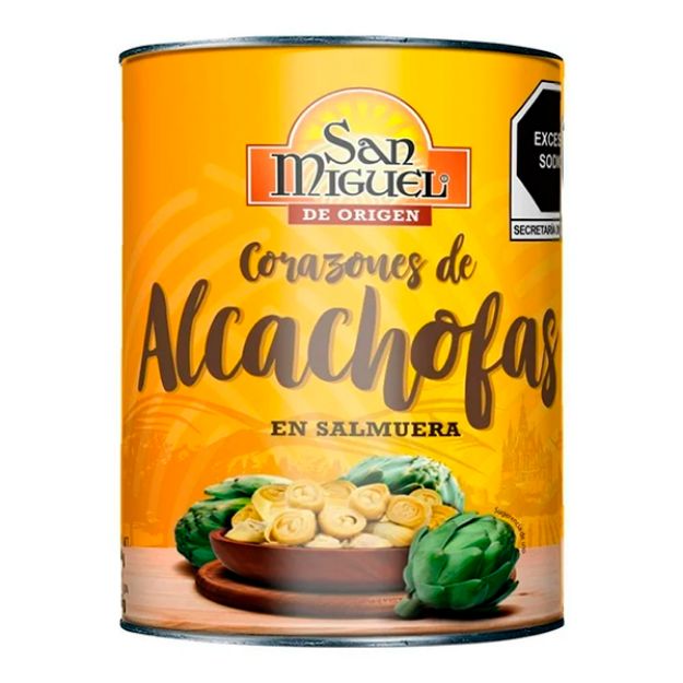 Imagen de Corazones de Alcachofa San Miguel 400 grs lata